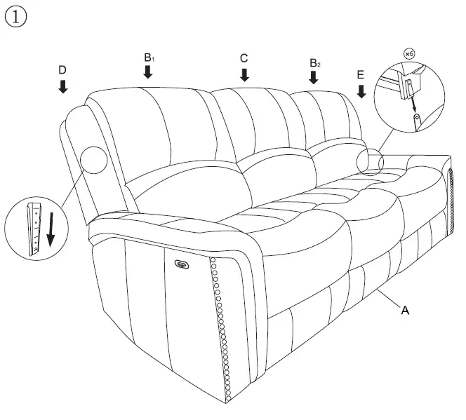 ASHLEY-U1000015-Gaspar-Dual-Power-Reclining-Sofa-FIG- (1)