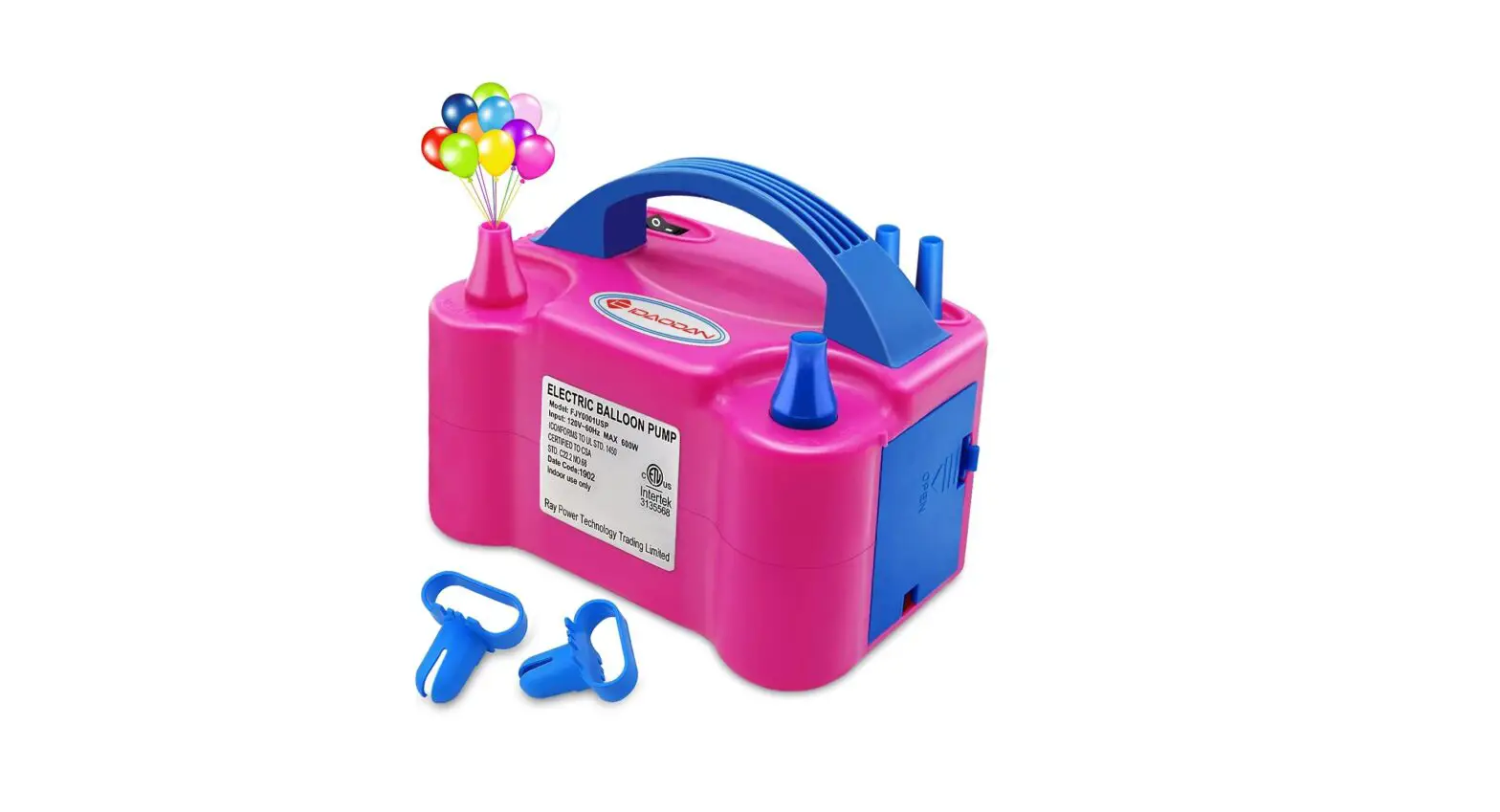 Idaodan Fjy0001usp Electric Balloon Blower User Manual