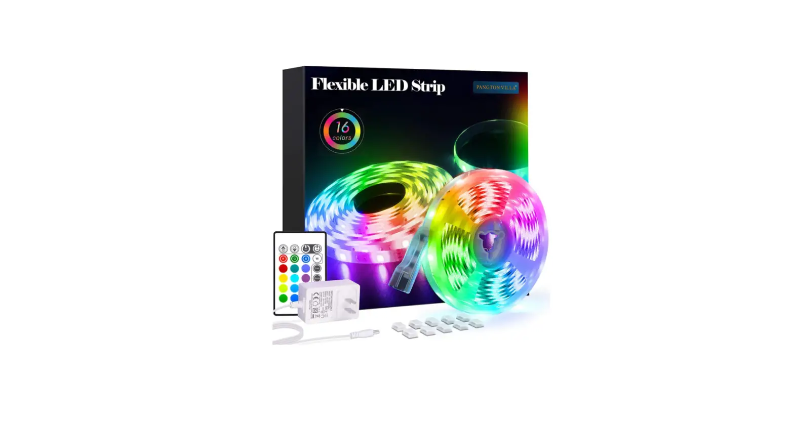 Pangton Villa Rgb Led Light Strip With Remote User Guide Pangton Villa Rgb Led Light Strip With Remote User Guide