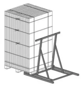 HYUNDAI 390W Shingled Solar Cell - support bracket