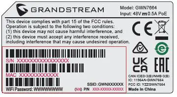 GRANDSTREAM-GWN7664-High-Performance-Wi-Fi-6-Access-Point-FIG-8