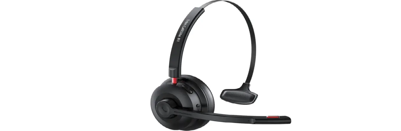 Tribit Callelite 81 Wireless Headset With Microphone Bluetooth 5.0 Cell Phone Headphone User Manual