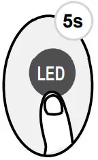 perfect aire 3PAMSH09A-SZW Single-Zone Mini-Split Remote Control - KEEP PRESSING