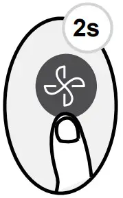 perfect aire 3PAMSH09A-SZW Single-Zone Mini-Split Remote Control - SILENCE