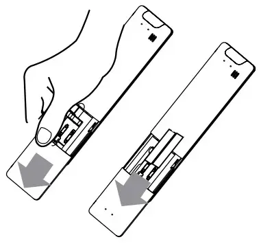 perfect aire 3PAMSH09A-SZW Single-Zone Mini-Split Remote Control - back into place