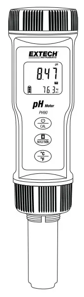 EXTECH PH90 Waterproof pH-Temperature Meter