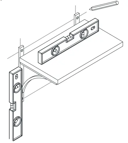 ARMAC-MARTIN-Handsworth-Flush-Mounted-Shelf-Bracket-FIG-2