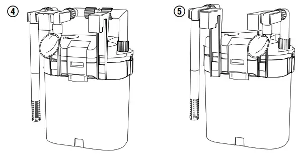 DENNERLE Scaper's Flow Hang On Filter - Installation 1