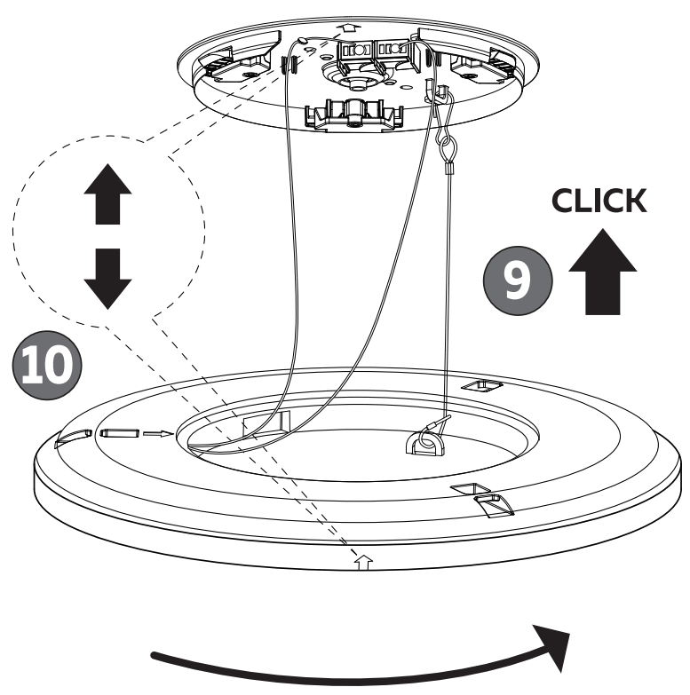 CALEX 5301000600 Smart Halo Ceiling Light - fig 5