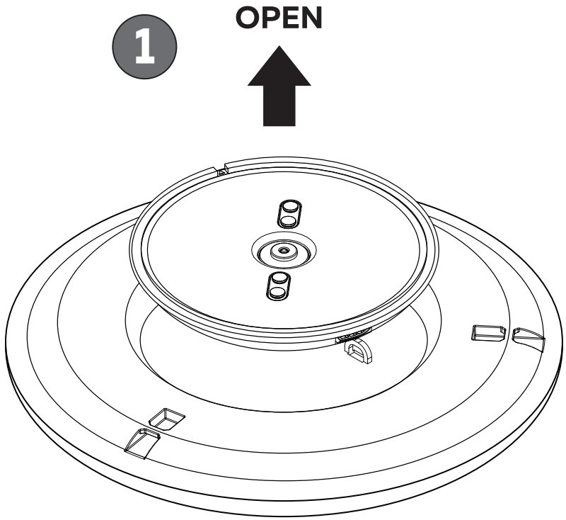 CALEX 5301000600 Smart Halo Ceiling Light - fig