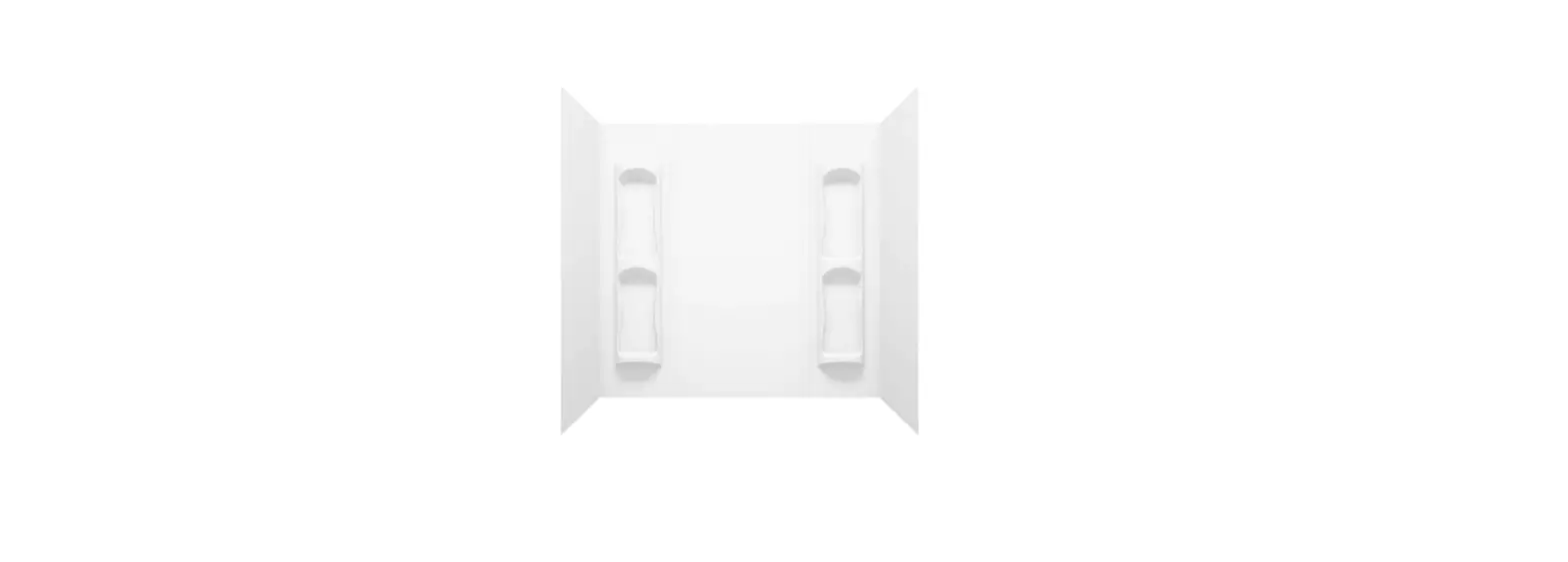 Mansfield 807137-000-129-000 Impact Polystyrene Shower Wall Panel Instructions