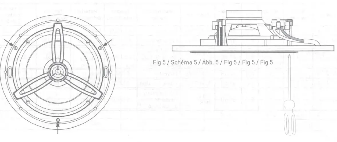 NUVO NV-21C6 6.5 Inch In-Ceiling Speaker 4