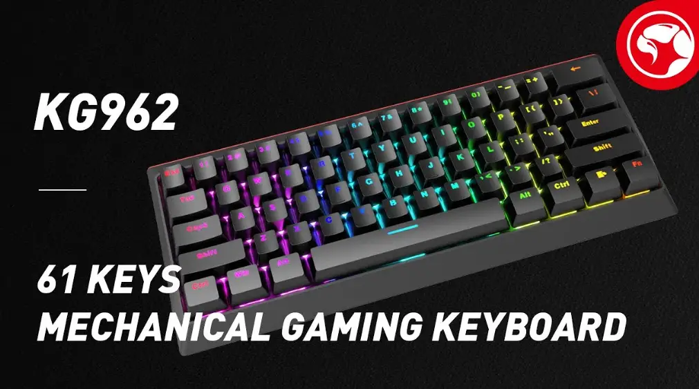 Marvo Kg962 61 Keys Mechanical Gaming Keyboard User Manual