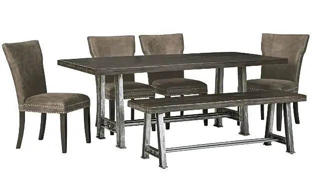 Ashley D675-01 Wollburg Dining Table And 4 Chairs Instruction Manual Ashley D675-01 Wollburg Dining Table And 4 Chairs Instruction Manual