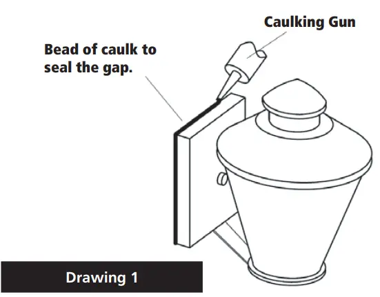 Caulking Instructions