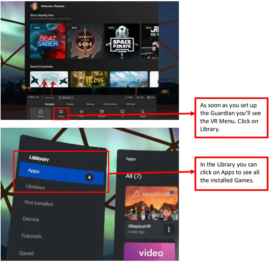 oculus Meta Quest 2 Elite Strap - Apps