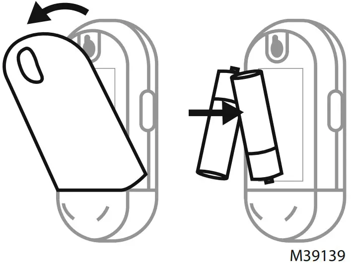 resideo CHW3610W8001 L1 Wi Fi Water Leak and Freeze Detector - Install Batteries
