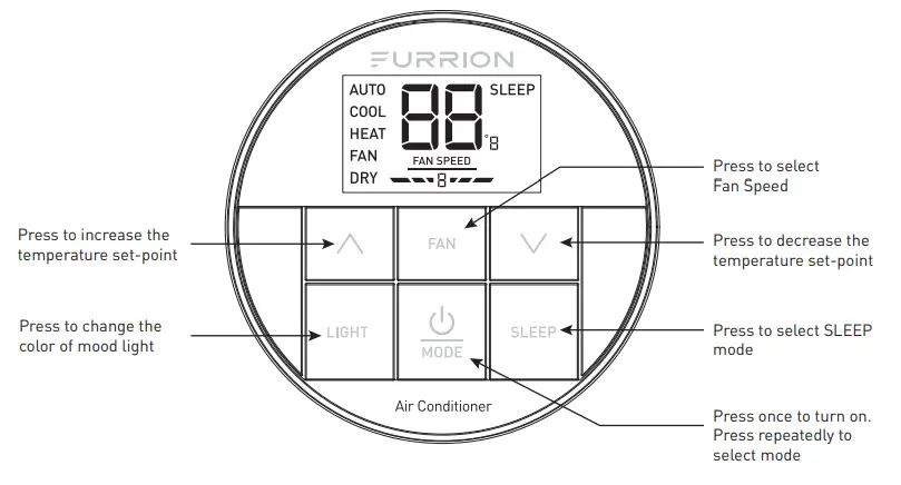 FURRION FACW12PA-BL Single Zone Premium -