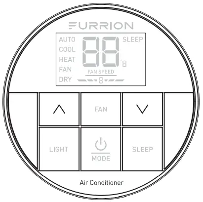 FURRION FACW12PA-BL Single Zone Premium - Temperature Format