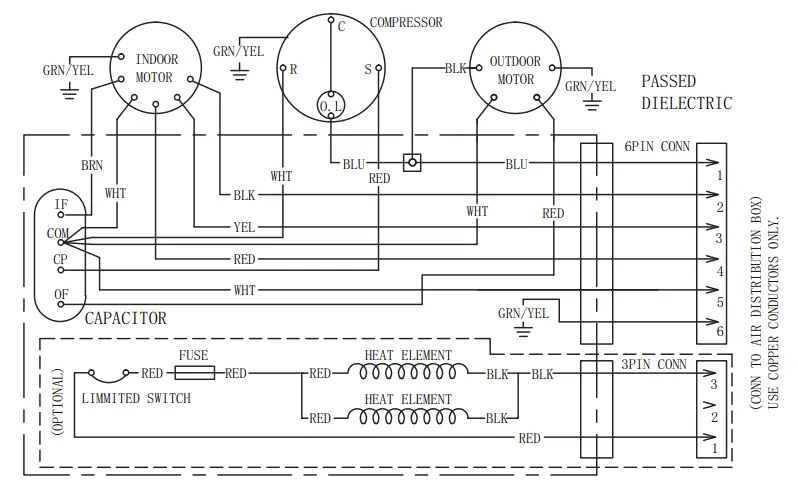 FURRION FACW12PA-BL Single Zone Premium - Wiring Diagram