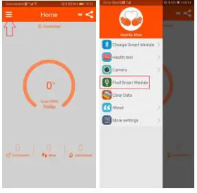 Skmei 1542 Smart Watch - Find Device