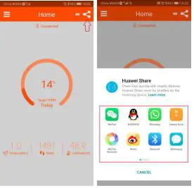 Skmei 1542 Smart Watch - Sports sharing