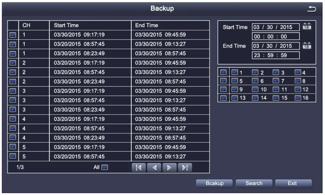 Loocam LN8W4B Wireless Security System - Backup via USB flash drive