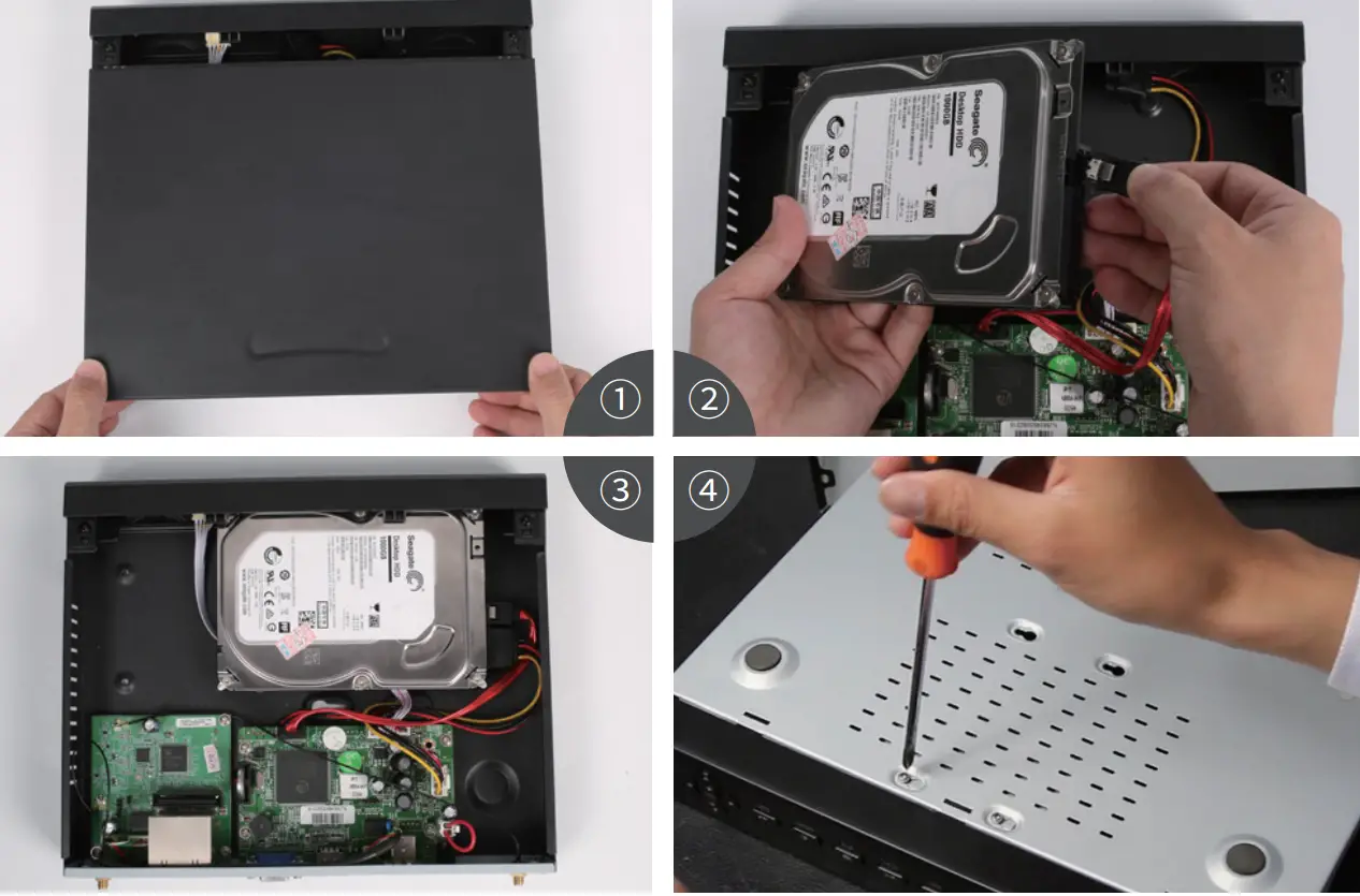Loocam LN8W4B Wireless Security System - Installation and Setup