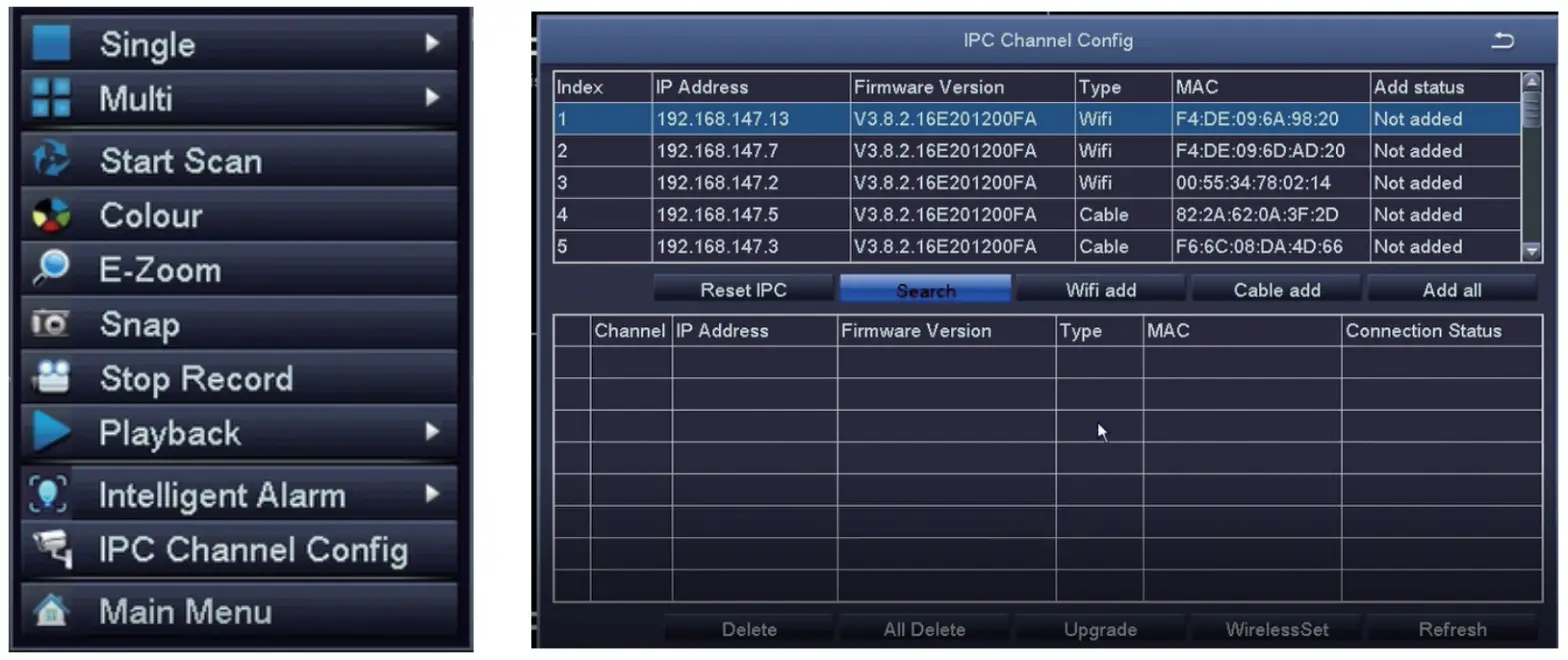 Loocam LN8W4B Wireless Security System - Paring Add-on Camera