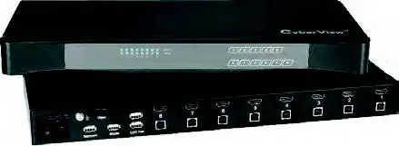 Cit Kvm-8-4k Dedicated Kvm Switch And Rackmount User Manual