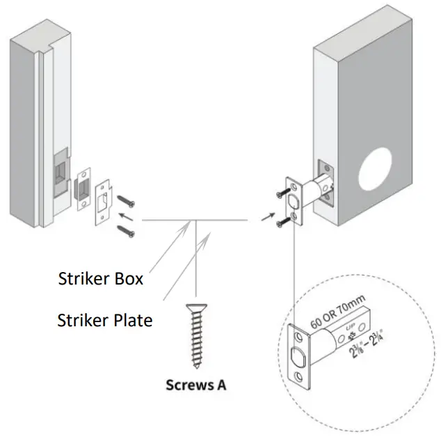 Install Deadbolt and Strike