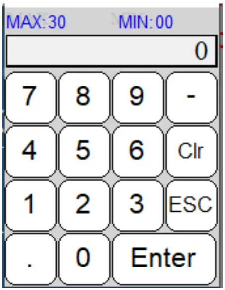Stratasys XUV800 Stereolithography 3D Printers - Set temperature