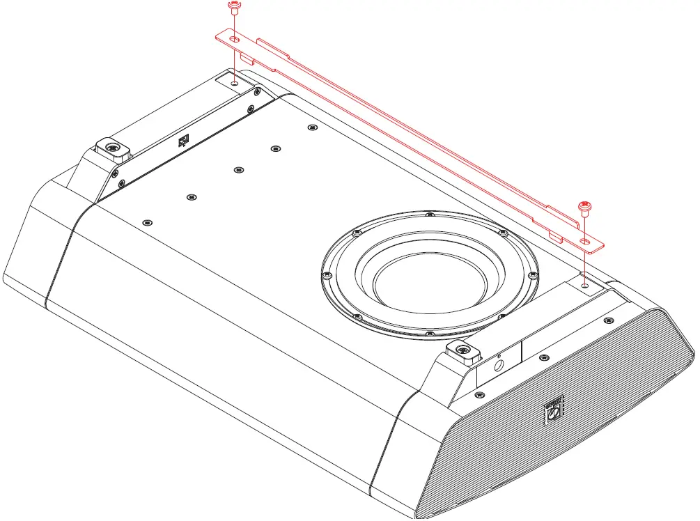 AUDAC NOBA8 Compact 8 Inch Bass Cabinet 05