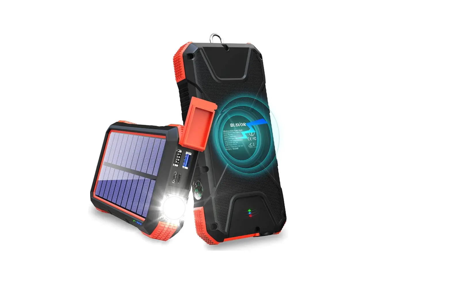 Blavor Pn-w12 Qi Solar Power Bank User Manual