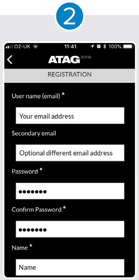ATAG ONEZone registration