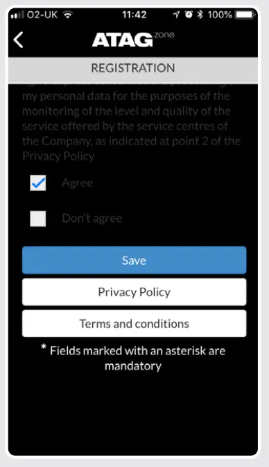 Registration email confirmation