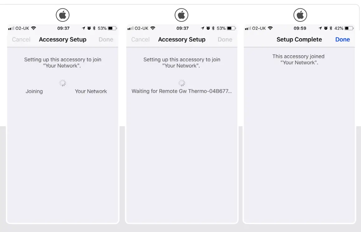 Wi-Fi connection (automatic self connecting setup) 