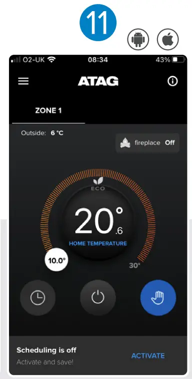 Normal display (process complete)
