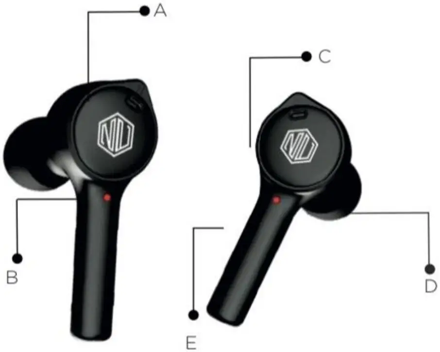 NU REPUBLIC NU510 Zedd True Wireless Earphones -fig 1