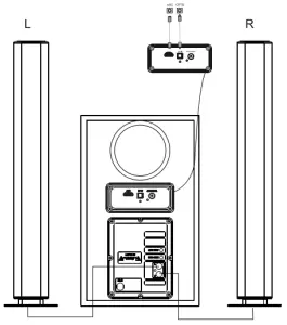 Subwoofer Back Panel