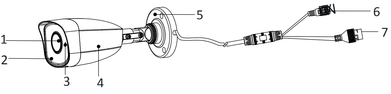 HiLOOK IPC-B120H Network Bullet Camera -fig 1
