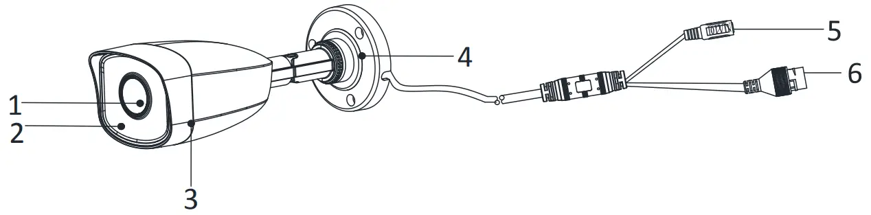 HiLOOK IPC-B120H Network Bullet Camera -fig y