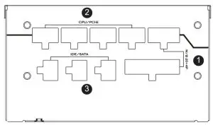 AZZA 850W GOLD Power Supply PSAZ-850G14 -