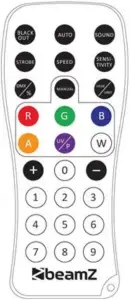 beamZ SLIMPAR - REMOTE CONTROLLER