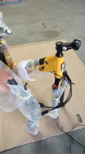 CSC FT750ST Step Through Electric Bicycle - Assembling26