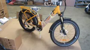 CSC FT750ST Step Through Electric Bicycle - Assembling48