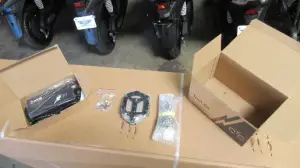CSC FT750ST Step Through Electric Bicycle - Assembling7