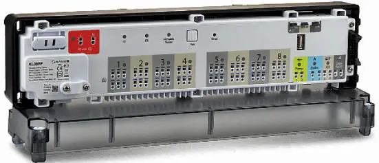 SALUS Wiring Centre 6-Zones KL06 24V