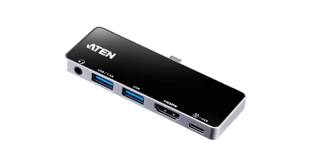 Aten Uh3238 Usb-c Travel Dock With Power Pass-through User Guide