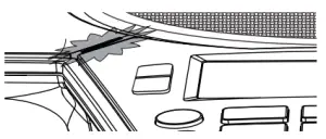 Aura Professional CP 3010 Conference Phone - HOLD button